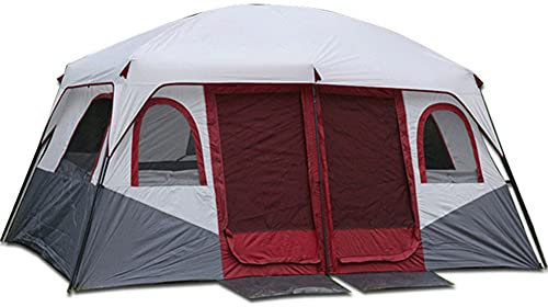 Campingzelt, Outdoor-Campingzelt 8-10 Personen Leichte Familien-Jurte Tipi-Zelte Wasserdichtes UV-beständiges Outdoor-Faltzelt