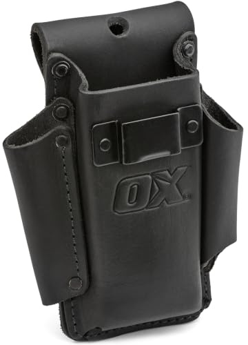 OX Tools Ultimate Kompaktes Maßband aus Leder und Nylon, für den täglichen Gebrauch, genarbtes Leder und Kevlar-Verstärkungen