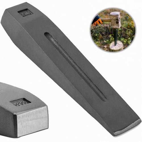 Log Splitter, 1.5-2.5 kg Steel Wedges, Wood Chopper (1.5 kg)