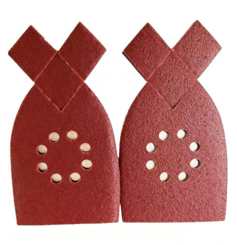 30pcs 180 Grit Large Mouse Detail Sander Sandpaper 8 Holes Hook and Loop Mouse Sander Pads for Black and Decker KA220G KA230 Mouse Sanders Mega Mouse Cyclon Sandstorm Craftsman