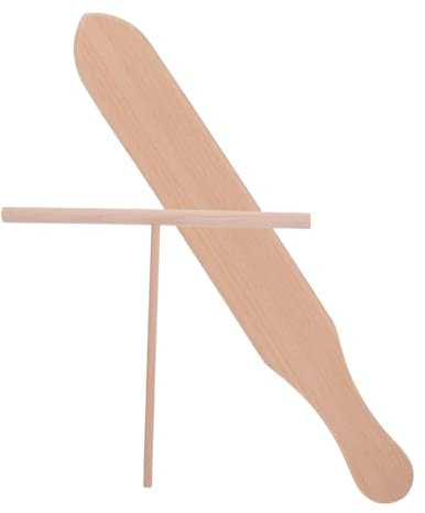 Alipis 4 Sets Holz Kuchenverteiler Holz Crêpe Verteiler Crêpe Verteiler Für Die Herstellung Von Pfannkuchen Crêpe Spatel Pfannkuchen Spatel Crêpe Verteiler Set Pfannkuchen Maker
