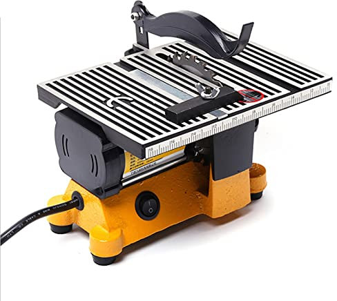 Sega alternativa Mini sega da banco multifunzione for il taglio di legno rame alluminio 4quot; Mini sega da tavolo Mini macchina da taglio Controllo e stabilità migliorati