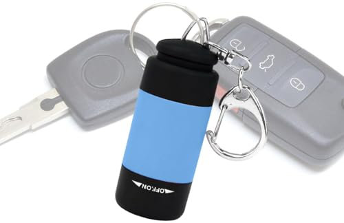 Générique Min-i Lampe De Poche LED - Lampe De Poche Porte-clés Rechargeable Par USB, Petite Lampes De Poches Pour -ts À Lumière Forte, Lampes De Poches Portable Étanche Pour Le Camping