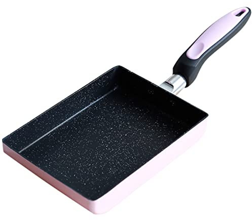 Cabilock Poêle Carrée Japonaise Pour Tamagoyaki Poêle à Frire Antiadhésive Ustensile De Cuisine Avec Poignée Bakélite
