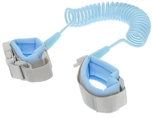 WRITWAA Sicherheitsgurt mit Verlustschutz für Babys und Kleinkinder Lauflernhilfe mit Gepolstertem Tragegurt 2m Langes Sicherheitsseil Komfortabler Kindergurt für 1 8