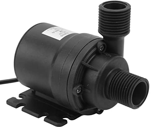 HEEPDD Pompa Acqua Senza Spazzole, Pompe Acqua di Alimentazione a Basso Rumore 30W con Altezza di Sollevamento 8 Metri per Fontana Piscina Acquario Sistemi Idroponici Solari Pompa Senza Spazzole,