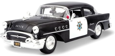 Maisto 531295 Buick Century ´55 Polis modellbil, svart