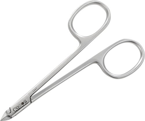 REMOS Nagelhaut- & Eckenzange Scherenform rostfreier Edelstahl 10,5 cm