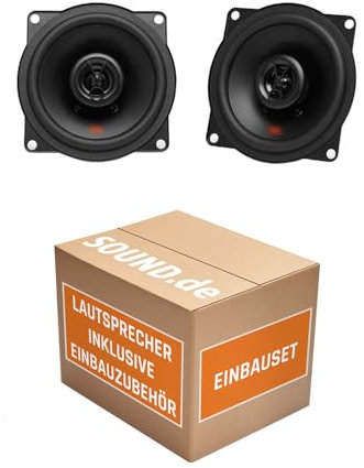 Lautsprecher - Einbauset passend mit JBL Stage2 524 | 2-Wege | 13cm Koax für Audi A3 8L