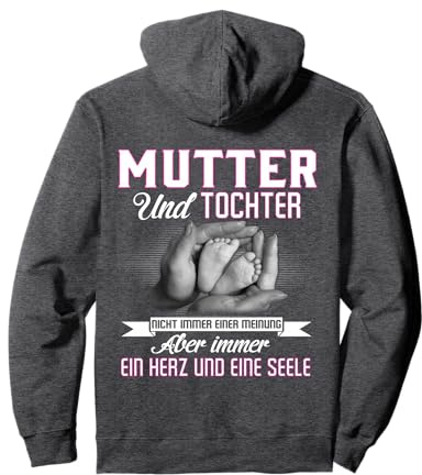Mama & Tochter Partnerlook Beste Mama Muttertag Geschenk Pullover Hoodie