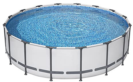 YibaoKids Piscine Extérieure Hors Sol De 10 Pieds X 30 Pouces avec Cadre Rond pour 6 Personnes, Pompe De Filtration Non Incluse