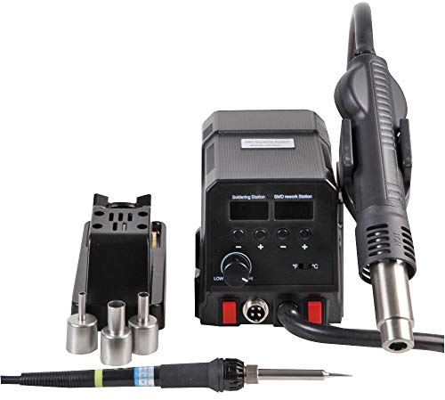 Stazione di Rilavorazione SMD 2 in 1, Stazioni di Rilavorazione Elettronica Saldatura, Quantità X 1 | D03323