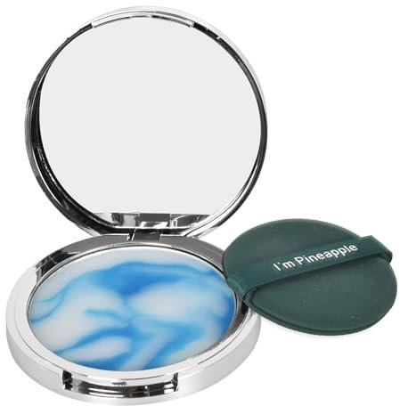 Impostazione del Trucco in Polvere, ciprio in Gel 10g, Polvere Viso Fissante, ciprio Compatta con Specchio