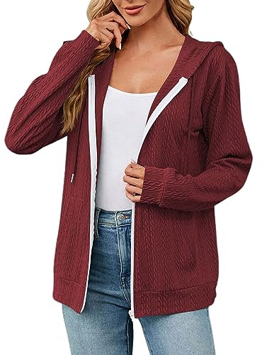 Uwdiohq promociones del Dia Hoodie Sudadera Chaqueta De Borreguito Mujer Sudadera Grunge Chaqueta Fina Deportiva Mujer Sudaderas Pijama Sudadera Impermeable Mujer Ofertas Flash del Dia Sudadera Bata