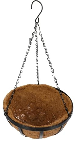 TOYZFRIENDY Vaso Per Piante Da Interno Sospeso Cocco Contenitore Decorativo Per Piante Da Balcone Ufficio Giardino Organizzatore Sospeso Per Fiori Verdi