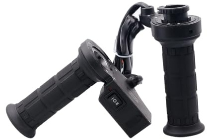 ARTSEWPLY Caricatore USB Voltmeter e Manopole Riscaldate per Presa Alimentazione in Tpu Antiscivolo Riscaldamento Uniforme e Alta Durata