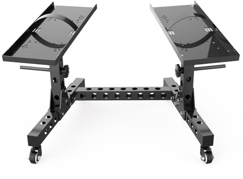 Verstellbares Hantel- und Gewichtsständer | trägt bis zu 200kg, platzsparendes Design für die Organisation Ihres Heim-Fitnessstudios