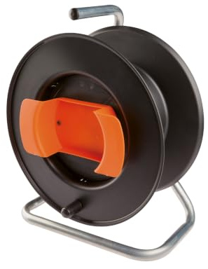 POLY POOL- PP0724 Aufroller für Verlängerungskabel, Seile, Schläuche - Professionelle Kabeltrommel, ideal für Rasenmäher - Aufhängbare und leicht zu transportierende Kabel- und Schlauchtrommel