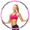AthleticPro - DAS ORIGINAL - Hula Hoop Reifen Erwachsene [0.75-1kg] - Steckbarer Hulahuppreif zum Abnehmen [6-8 Teile] - Fitness, inkl. Springseil