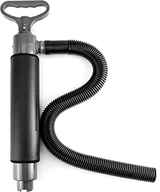 QWORK Bilge Pump with Reversible Hose, Manual Bilge Pump, Hand Water Pump, Portable Kayak Hand Water Pumps with Reversible Hose, for Emergency Dewatering On Small Boat, Canoe or Dinghy, 15.5