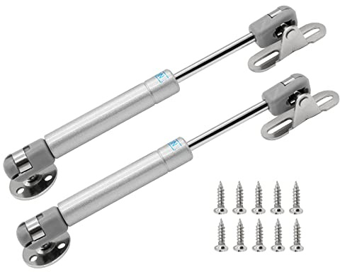 Moicstiy Gasdruckfedern, 185 mm, 2 Stück | 20 N/2 kg, für Schrank, Spielzeugkiste, Wohnmobil, Bett, Schrank, Gasstütze, Deckelstütze