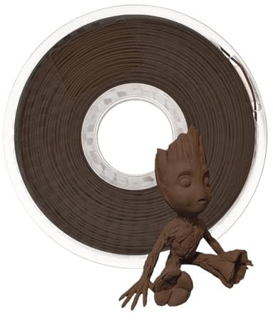 3D-Scan-Marker 1,75 mm PLA-Holz-3D-Drucker-Filament, 1,75 mm Holz-Rosen-Ebenholz-Rot-Sandale-Holz-Sublimation, 3D-Druckmaterial-Filament 3D-Pla Diffuse Reflexionsmarker für 3D-Scanner(Sandal wood 250g