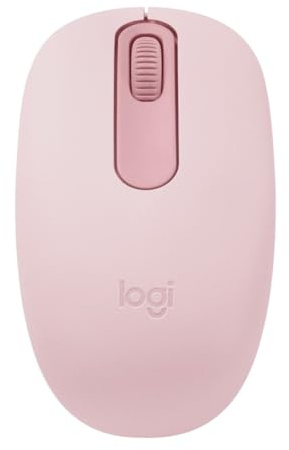 Logitech M196 trådlös Bluetooth-mus, kompakt och flyttbar mus för bärbara datorer, surfplattor med mera, 12 månaders batteritid, smidig avläsning, kompatibel med PC och Mac, Windows och macOS - Rosa