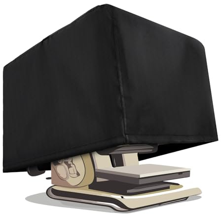 Housse Presse à Chaud, Housse Anti-Poussière Noire Housse Protection pour Presse à Chaud Accessoires et Fournitures pour Presse à Chaud Pièces Accessoires pour Presse à Chaud Automatique