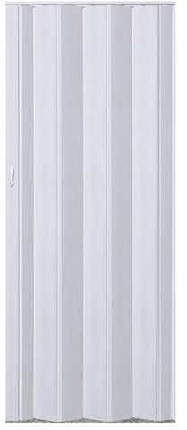 Falttür Höhe 202 cm Einbaubreite Türbreite bis 109 cm Schiebetür Tür weiß gewischt farben Doppelwandprofil Neu TOP-Qualität pi281