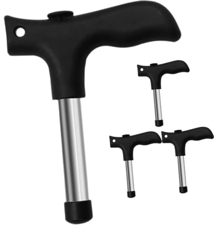 NAMOARLY 4 piezas Abridor de Cocos con Punzón Grueso para Abrir Rectos Fácil de Usar y Limpiar Herramienta Portátil para Jóvenes y Maduros para Hogar y Bares