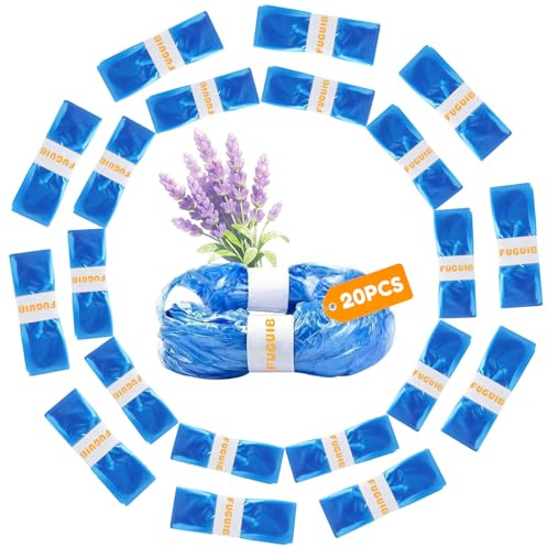 Windeleimer Nachfüllkassetten 20er-pack, 4.5M Windeleimer Nachfüllfolie | Hochleistungsfähige & Geruchsneutrale Windelbeutel mit Lavendelduft, kompatibel mit AngelCare,Tommee Tippee,Litter Locker