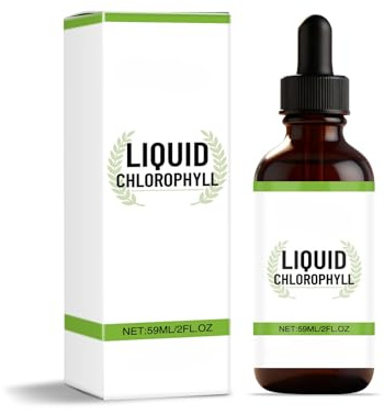 Flytande klorofyll för män och kvinnor.Vegan, Icke-GMO och Glutenfri Formula | stödja matsmältning (2 oz),1Pcs