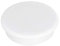 Franken HM20 09 - Imán (300 g, 24 mm), color blanco, 10 piezas