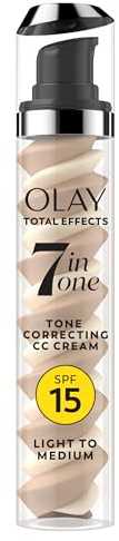 Olay Total Effects 7-In-1 Tone Correcting Uv Moisturizer, Light To Medium - 1.7 Oz
