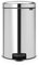 Brabantia 114267 Pedal Bin newIcon with Metal Inner Bucket, 20 Litre - Brilliant Steel