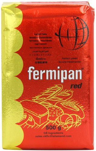 Fermipan Dried Yeast 500 g (Pack of 4)