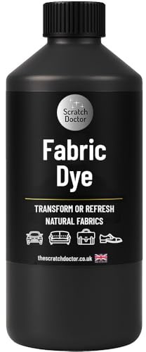 Dark Grey Fabric Dye | Permanent Fabric Paint for Upholstery, Furniture, Sofas, Clothes, Canvas