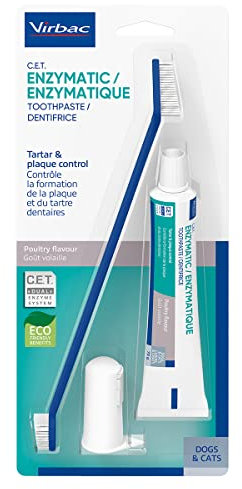 C.E.T. Zahnpasta + Zahnpflegeset für Hunde