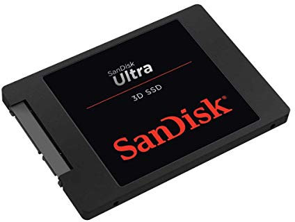 SanDisk Ultra 3D SSD 500 GB up to 560MB/s Read / up to 530MB/s Write
