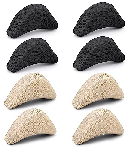 Molain 4 Paia Di Inserti Per Dita Dei Piedi Riempitivi Per Scarpe Unisex Traspirante Morbido Tappo Per Alluce Alluce Avampiede Pad Per Scarpe Per Alleviare Il Dolore Del Piede Del Tallone Alto