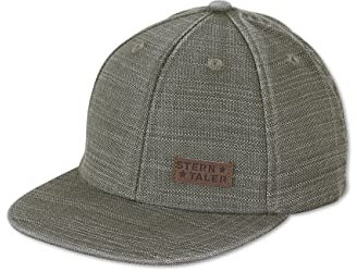 Sterntaler Baby Jungen Baseball-Cap - Kindermütze aus Baumwolle, Struktur - Dunkelgrün, Größe 55