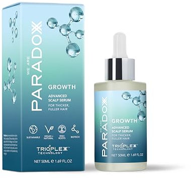 WE ARE PARADOXX Scalp Serum 50ml, Thicker Healthier Hair, Trioplexx Technology for Scalp and Hair Follicle Stimulation, Advanced Growth, Beauty Gift, Travel Size, Vegan and Cruelty Free