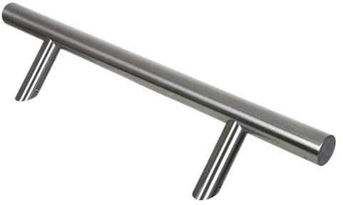 NAJDER Türgriff 45° - Edelstahl - 1000 x 1200 mm - Einseitiger - Handgriff - Griff - 1 Stück - Gebürstete Stahlstruktur - Ø32 mm - AISI 304 / A2 - Premium Qualität