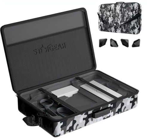 Starlink Gen 3 Standard Case, Starlink Standard Protective Carrying Case Storage with Satellite Dish Gen 3 Accessories, Waterproof Shockproof Hard EVA Organizer Travel Bag for Camping RV,Outdoor Use