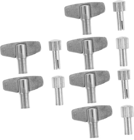 Garneck 3 Sätze Mechanischer Wecker Zubehör Aufzugskette Reparaturwerkzeug Aufzugsschlüssel Für Uhraufzugsschlüssel Ersatzuhrenteile Uhrenschlüssel Für Wanduhr