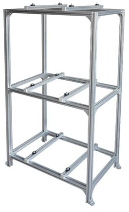 Soporte de Suelo para Mini Aire Acondicionado Split, Soporte de Condensador de Alta Resistencia y apilable de Doble Capa, Soportes de Montaje universales con amortiguación de Impactos para c