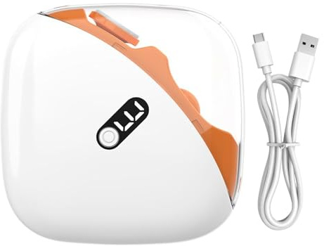 Patifirst Tagliaunghie Elettrico,Tagliaunghie Ricaricabile per Unghie dei Piedi e delle Mani | Rifinitore e Lucidatore Unghie Automatico,per Bambini Adulti Anziani e