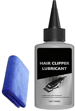 Öl für Haarschneider - 100 Milliliter Schmiermittel für Haartrimmer - Barttrimmer Öl Schmiermittel,für den Freund den Ehemann Stylist das Zuhause Salon die Reise Friseursalon