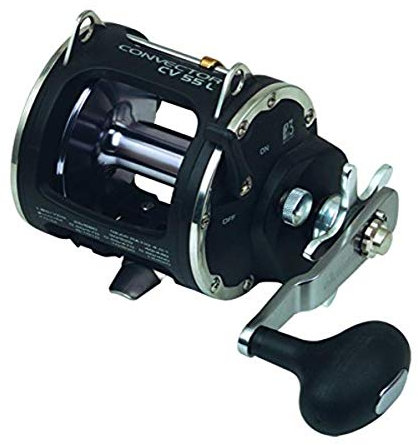 Okuma Convector Star Drag CV-55L Levelwind Trolling Reel (360 Yards- 30LB) Black
