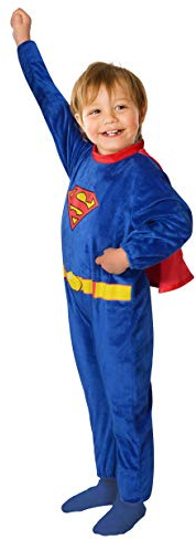 Ciao- Superman Baby costume disguise fancy dress official DC Comics (Size 2-3 years)